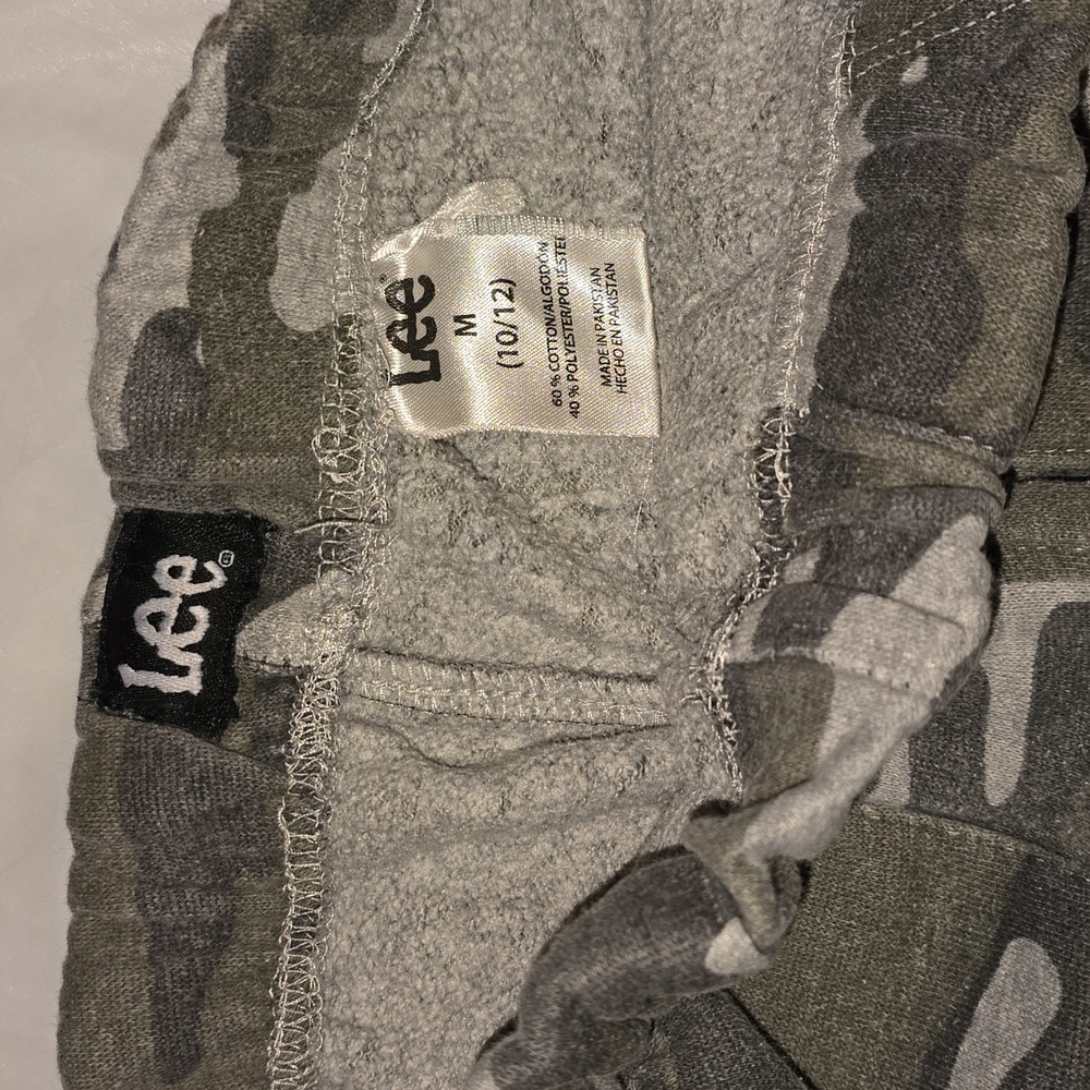 Lee Boys Gray Camo Sweatpants M (10/12) - Picture 5 of 5